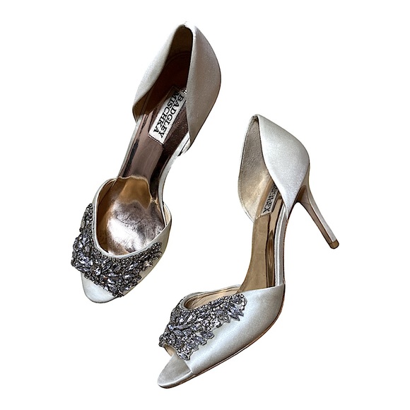 Badgley Mischka Shoes - Badgley Mischka Hansen Crystal Embellished Sandal